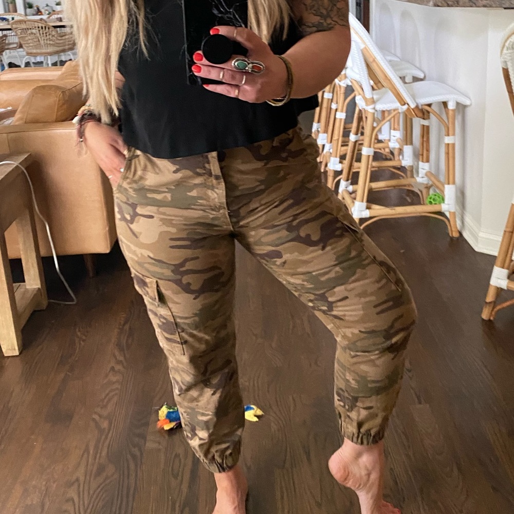 Camouflage Zara Pants